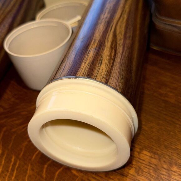 Vintage 50’s 60’s Thermos Set With Original Vinyl Picnic Bag - Picture 15 of 16